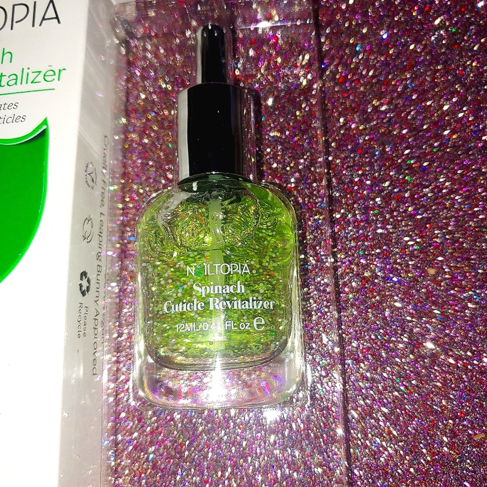 Spinach Cuticle Revitalizer Nailtopia Plant-Base Nourishing Nail Treatment NAILS